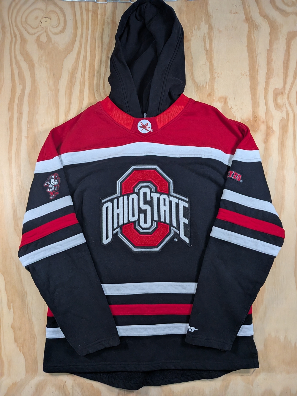Ohio State Men's Pullover Hoodie Sweatshirt Pro Standard
